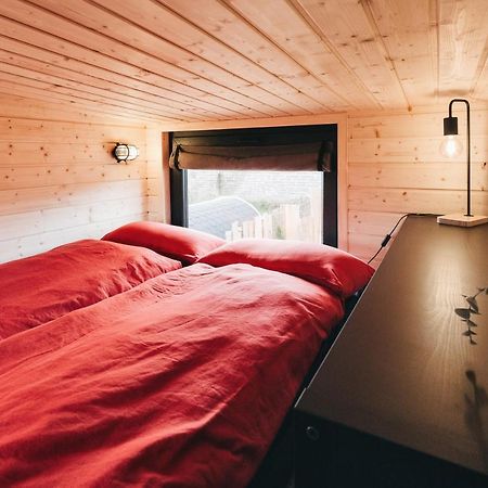 Idyllisches Tiny House Mit Sauna Löbau Exterior foto