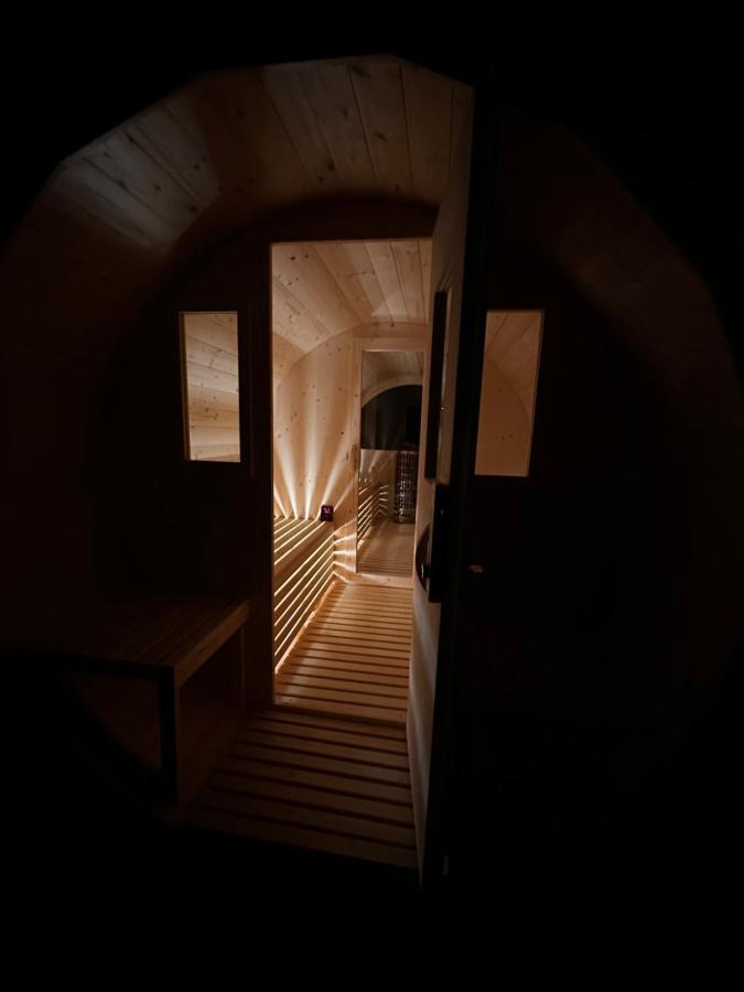 Idyllisches Tiny House Mit Sauna Löbau Exterior foto